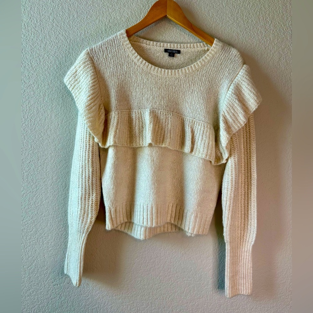 Wild Fable Ruffle Sweater- Size XS